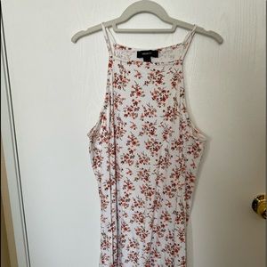 NWOT Never Worn Floral Halter fit and flare dress